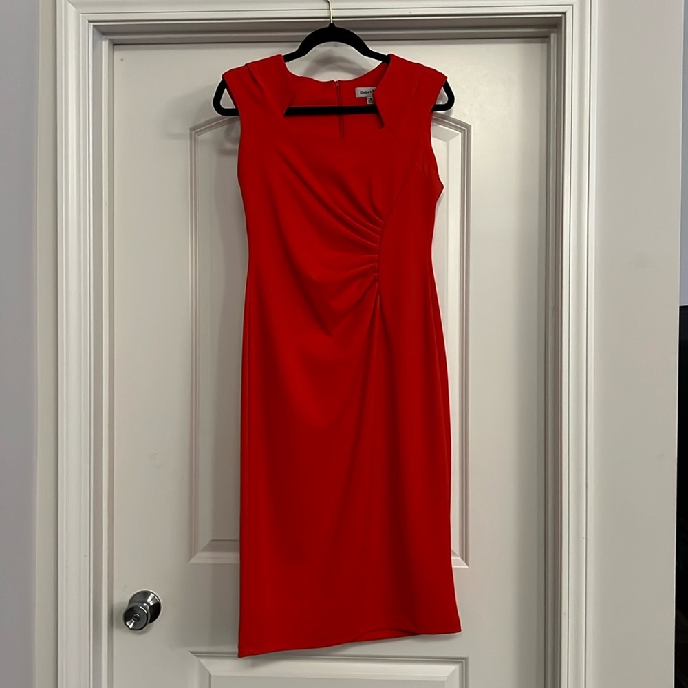 Red cocktail Dress